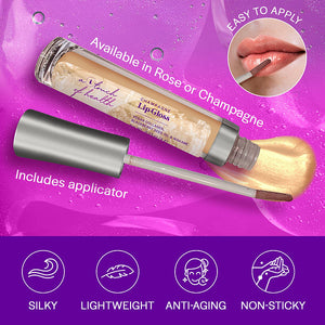A Touch of Health - Moisturizing Plumping Lip Gloss - Champagne